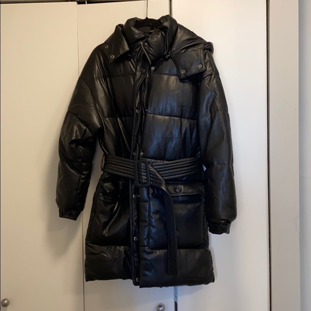 NWT: Apparis Selma Jacket in Noir vegan leather